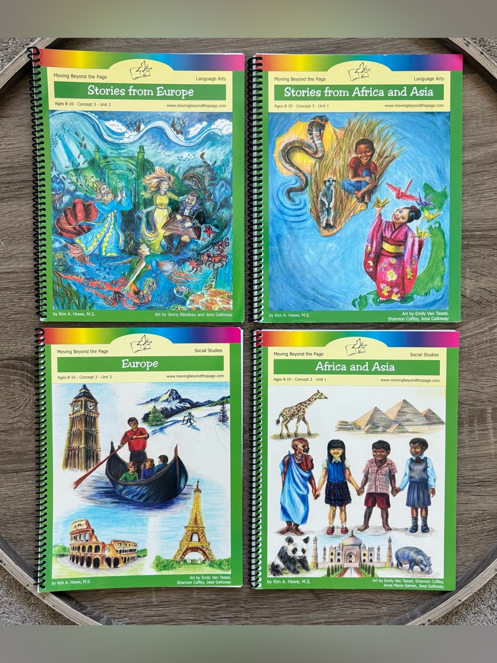 Moving Beyond the Page Language Arts & Social Studies Homeschool Curriculum 8-10